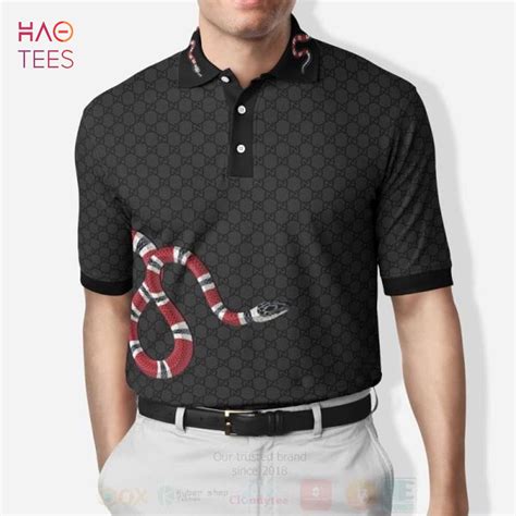 fake gucci snake polo shirt|genuine gucci polo shirt.